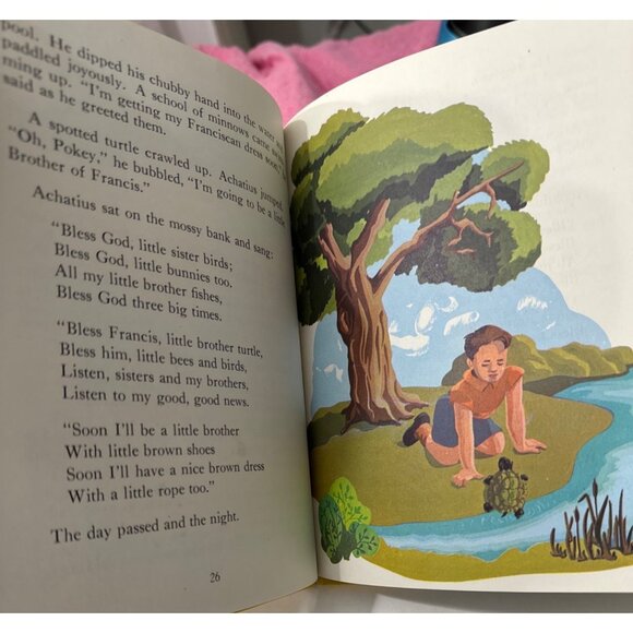 The Littlest Brother Sister M Joselma OSF Vtg 1955 Franciscan Harold Press Faith - Picture 7 of 10